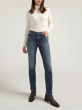 Silver Jeans Elyse Straight Leg Jeans